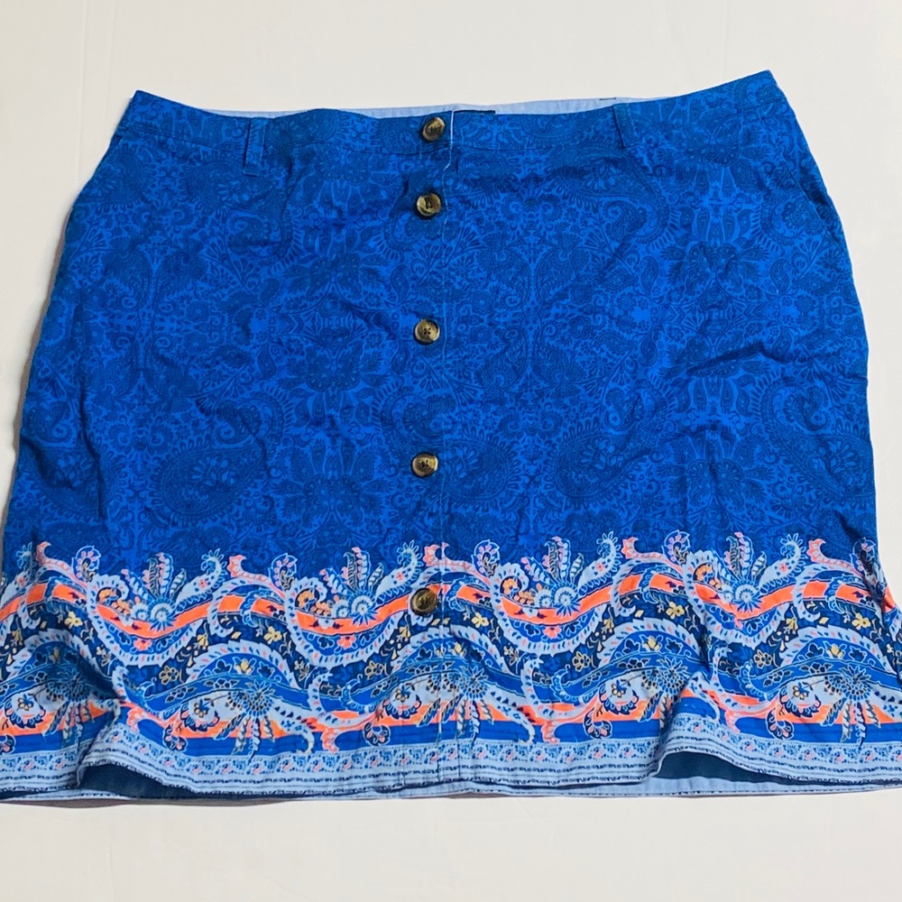 Blue Ocean  Style  Skirt